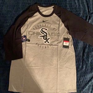 Nike White Sox Quarter Sleeve